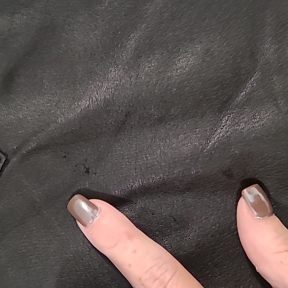 Genuine leather XXl black vest - Picture 5 of 5